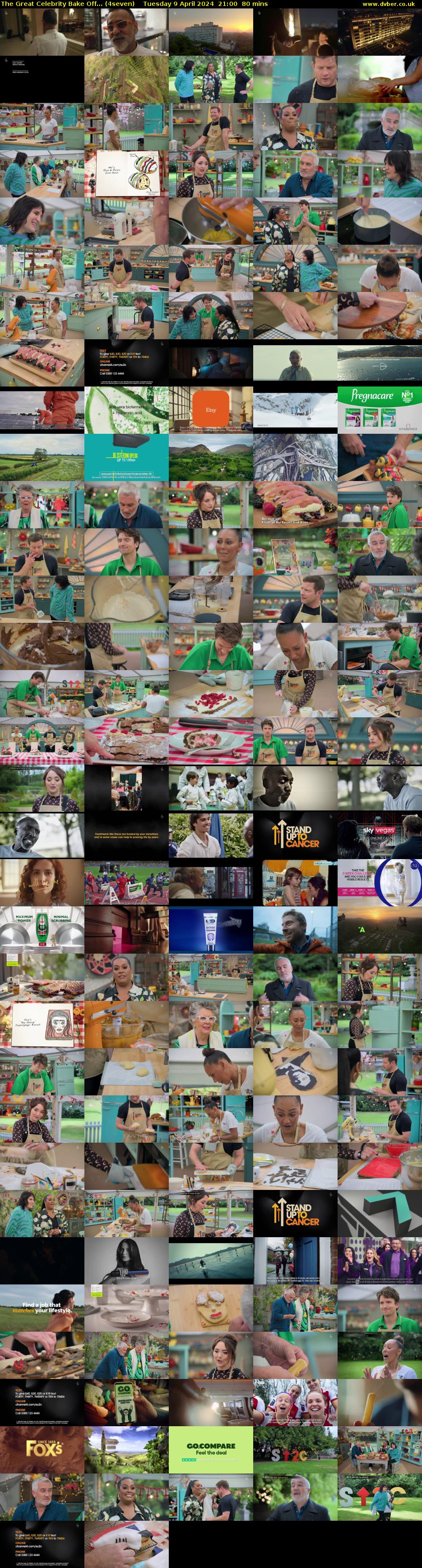 The Great Celebrity Bake Off... (4seven) Tuesday 9 April 2024 21:00 - 22:20