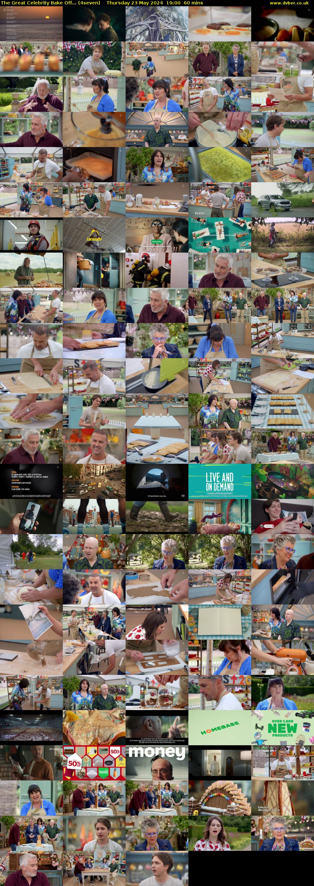 The Great Celebrity Bake Off... (4seven) Thursday 23 May 2024 19:00 - 20:00