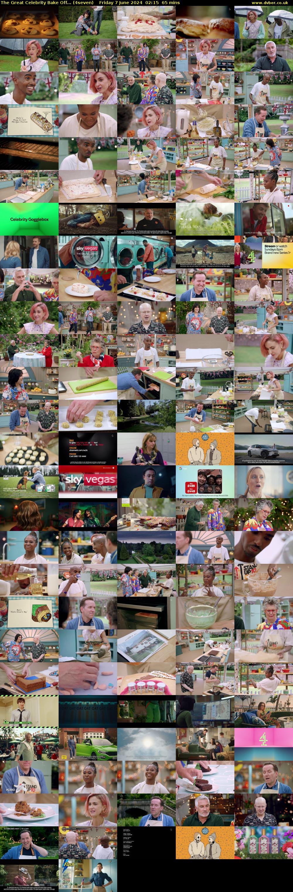 The Great Celebrity Bake Off... (4seven) Friday 7 June 2024 02:15 - 03:20