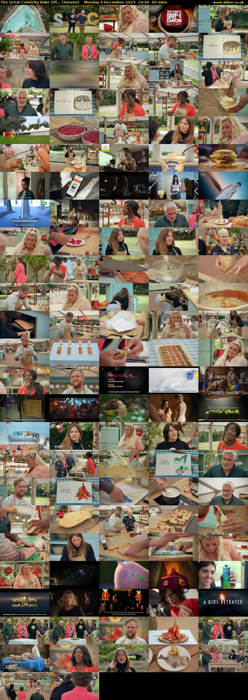 The Great Celebrity Bake Off... (4seven) Monday 9 December 2024 19:00 - 20:00