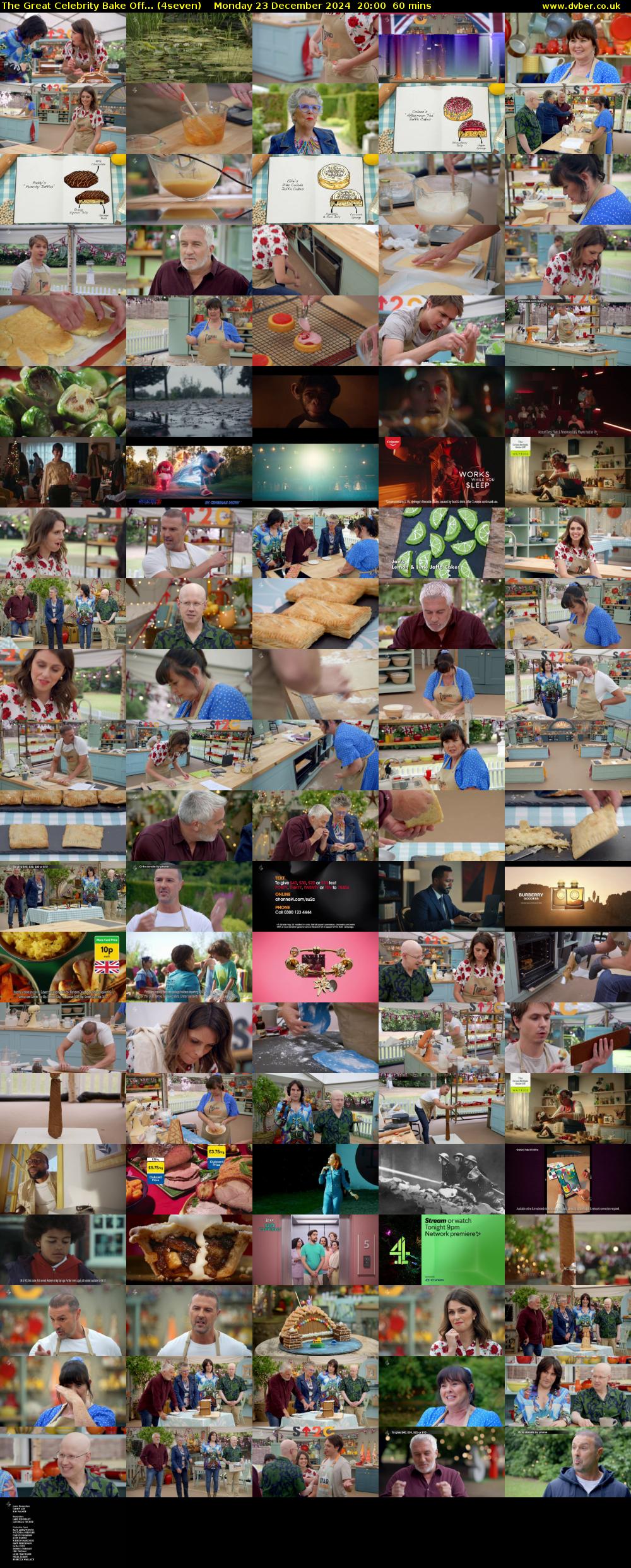 The Great Celebrity Bake Off... (4seven) Monday 23 December 2024 20:00 - 21:00