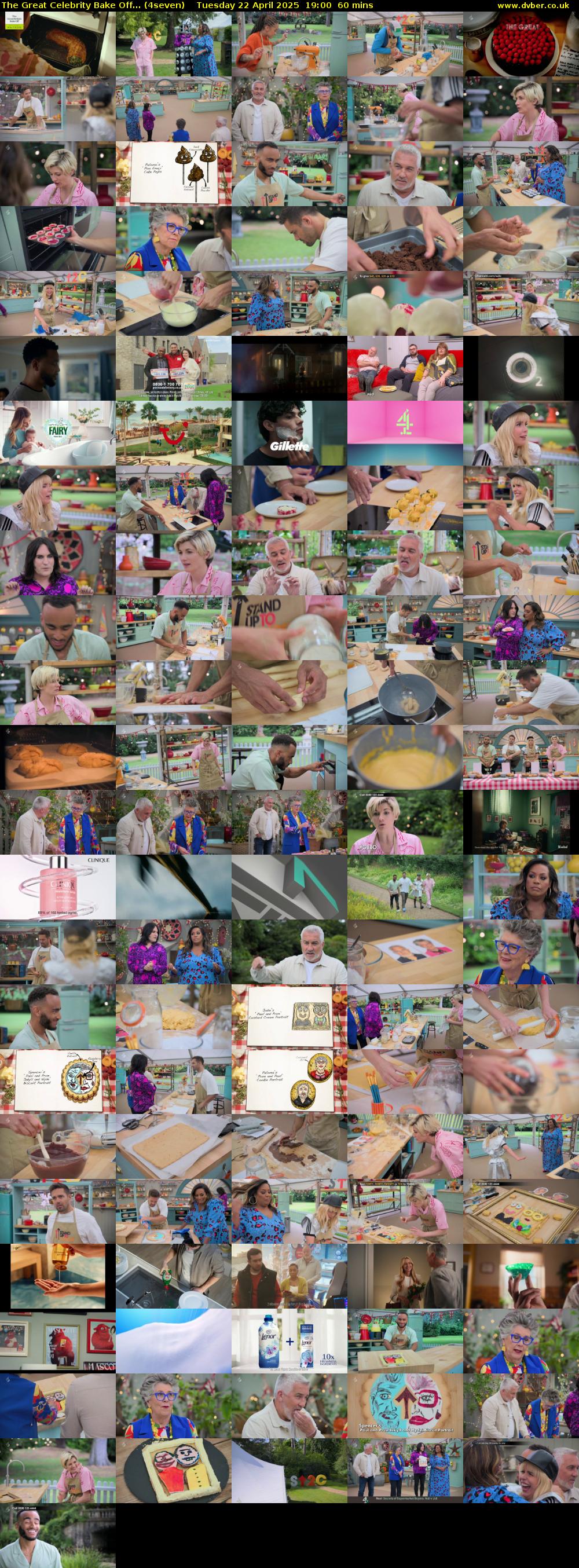 The Great Celebrity Bake Off... (4seven) Tuesday 22 April 2025 19:00 - 20:00