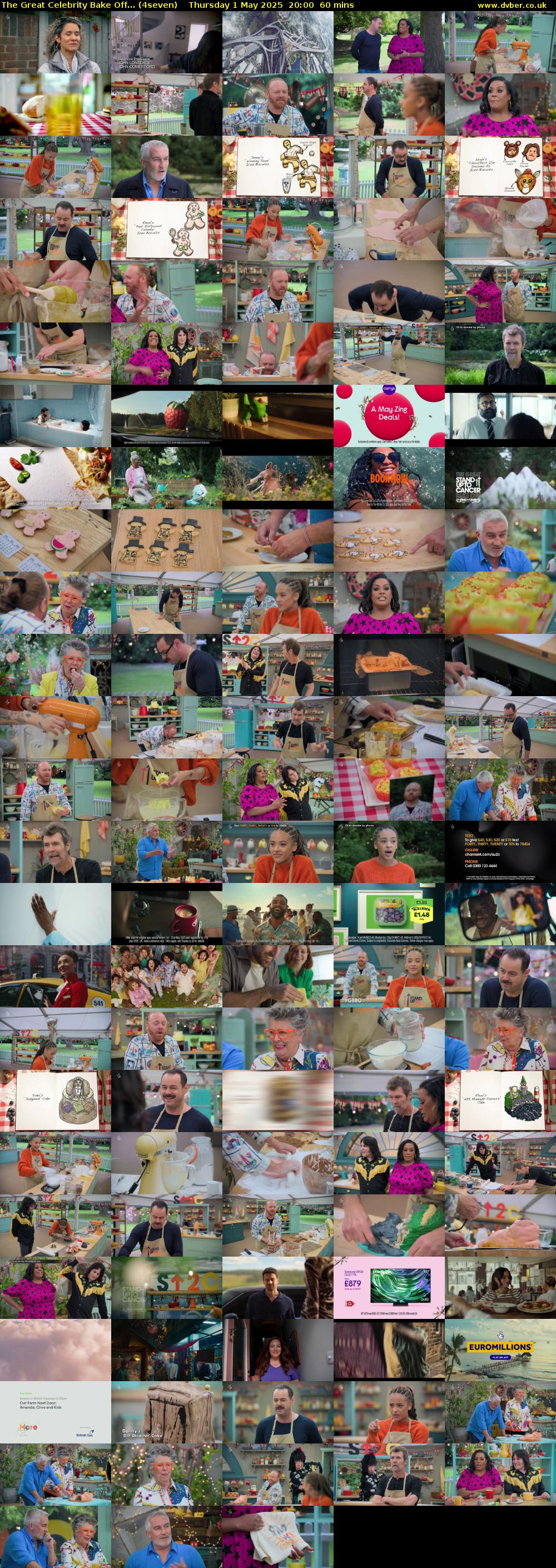 The Great Celebrity Bake Off... (4seven) Thursday 1 May 2025 20:00 - 21:00