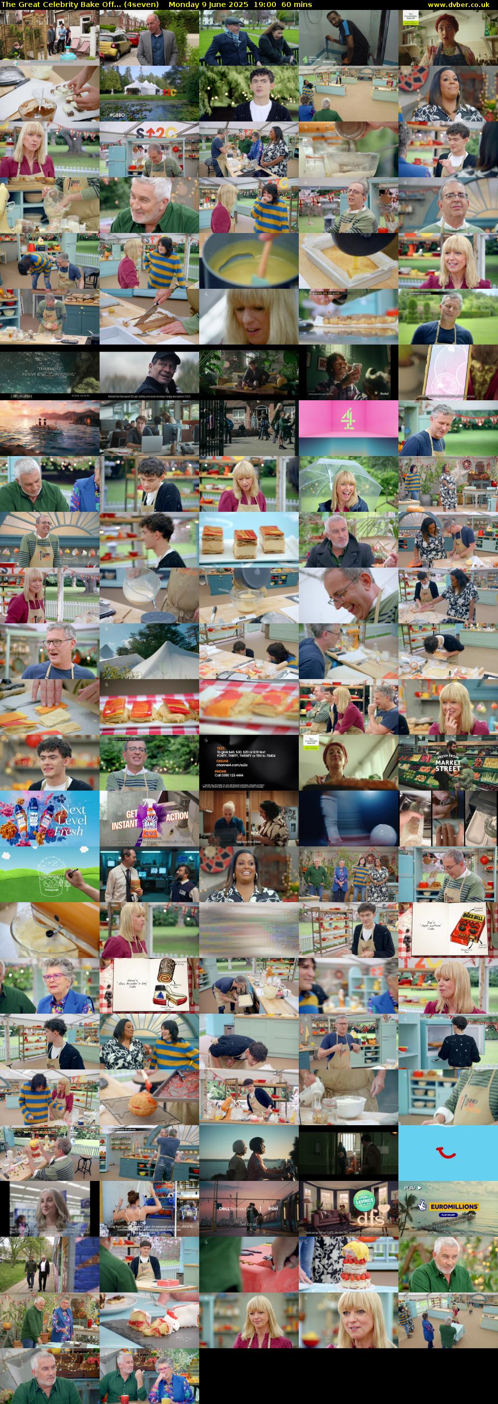 The Great Celebrity Bake Off... (4seven) Monday 9 June 2025 19:00 - 20:00