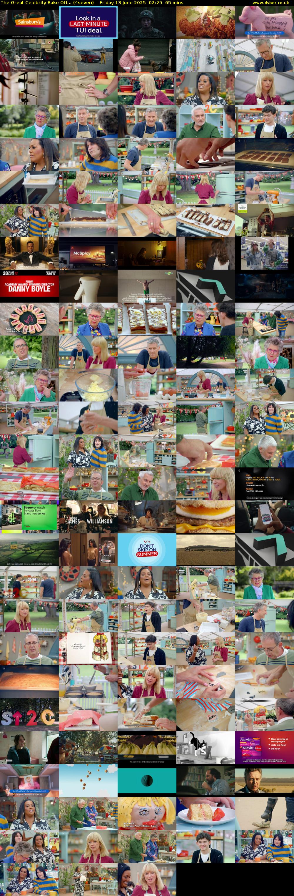 The Great Celebrity Bake Off... (4seven) Friday 13 June 2025 02:25 - 03:30