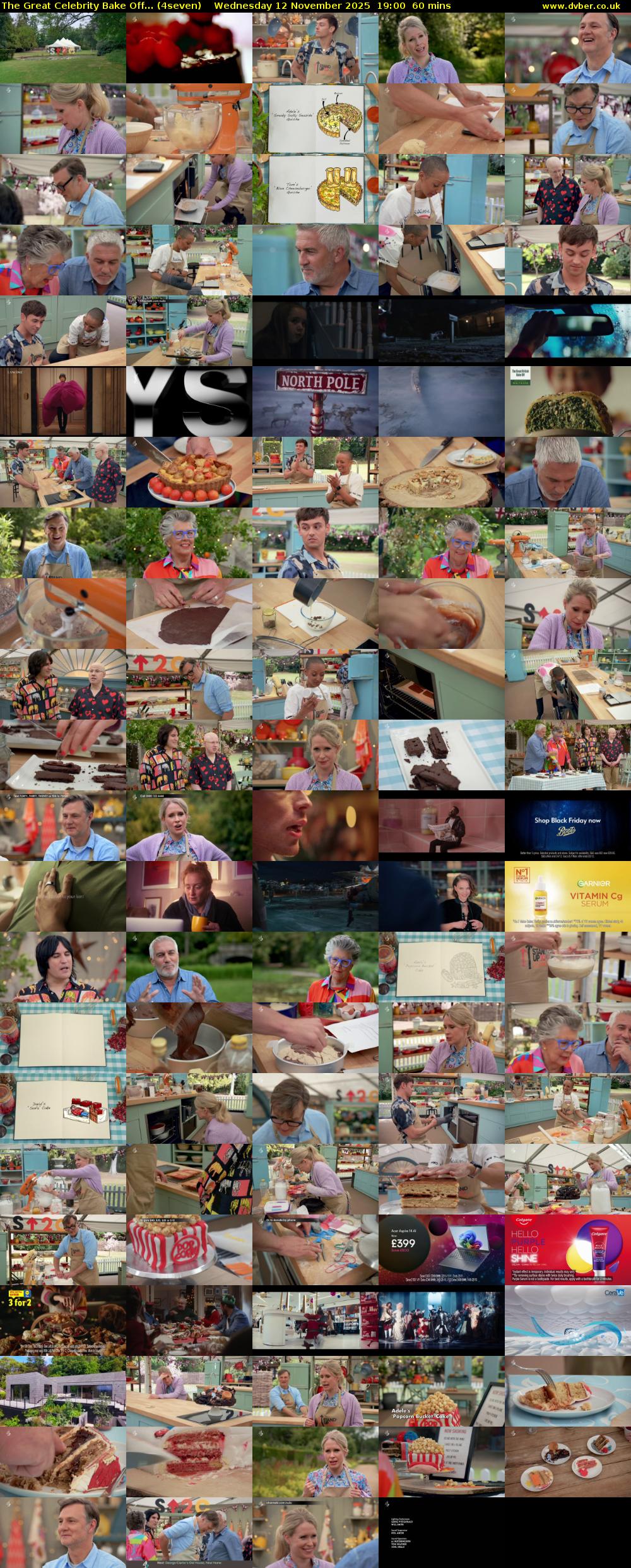 The Great Celebrity Bake Off... (4seven) Wednesday 12 November 2025 19:00 - 20:00