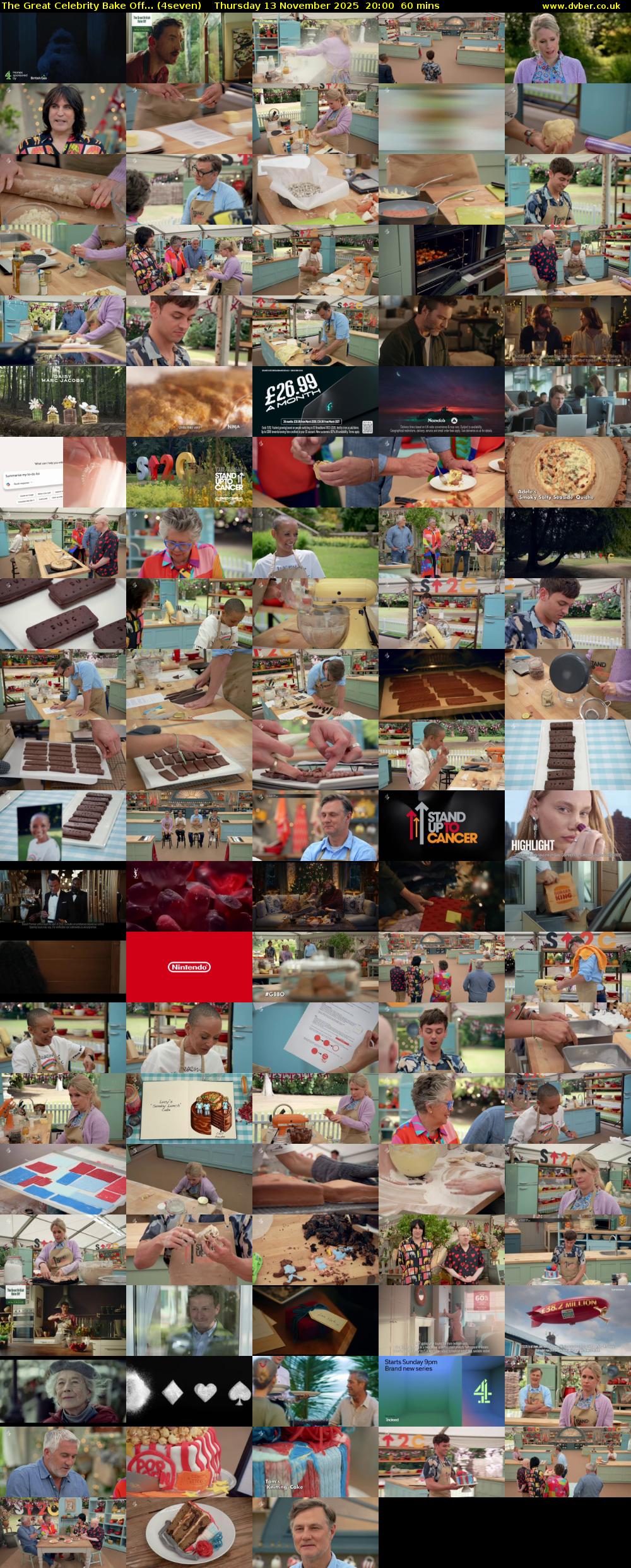 The Great Celebrity Bake Off... (4seven) Thursday 13 November 2025 20:00 - 21:00