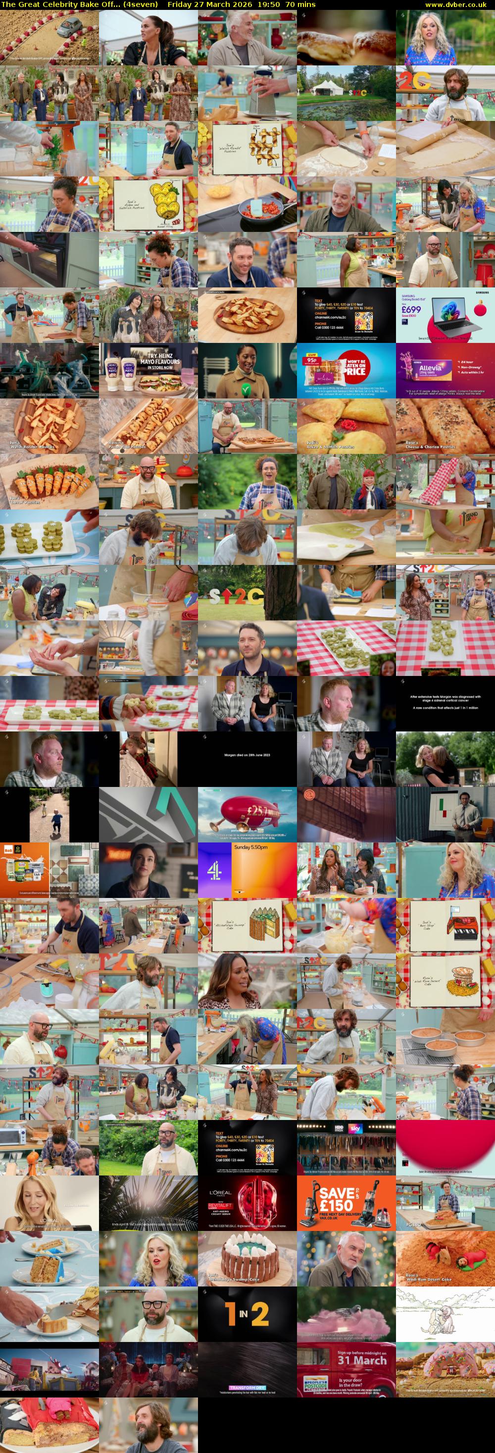 The Great Celebrity Bake Off... (4seven) Friday 27 March 2026 19:50 - 21:00