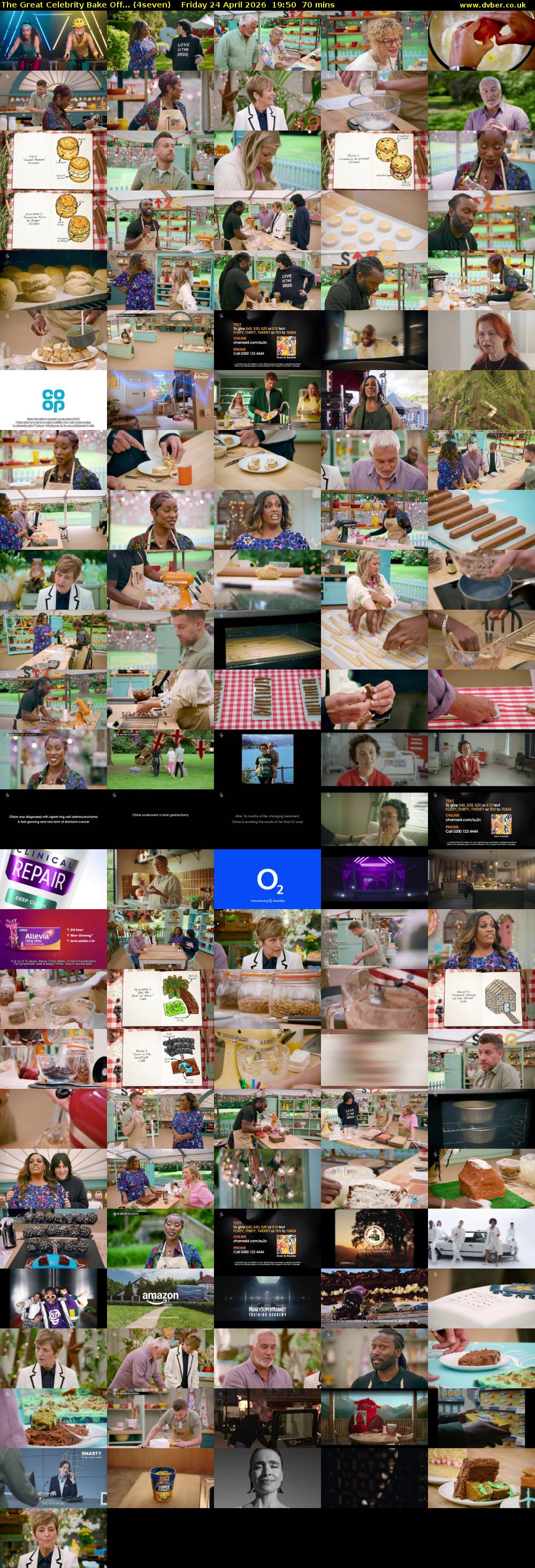 The Great Celebrity Bake Off... (4seven) Friday 24 April 2026 19:50 - 21:00