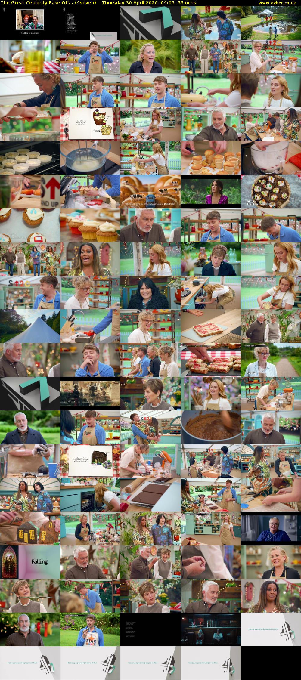 The Great Celebrity Bake Off... (4seven) Thursday 30 April 2026 04:05 - 05:00