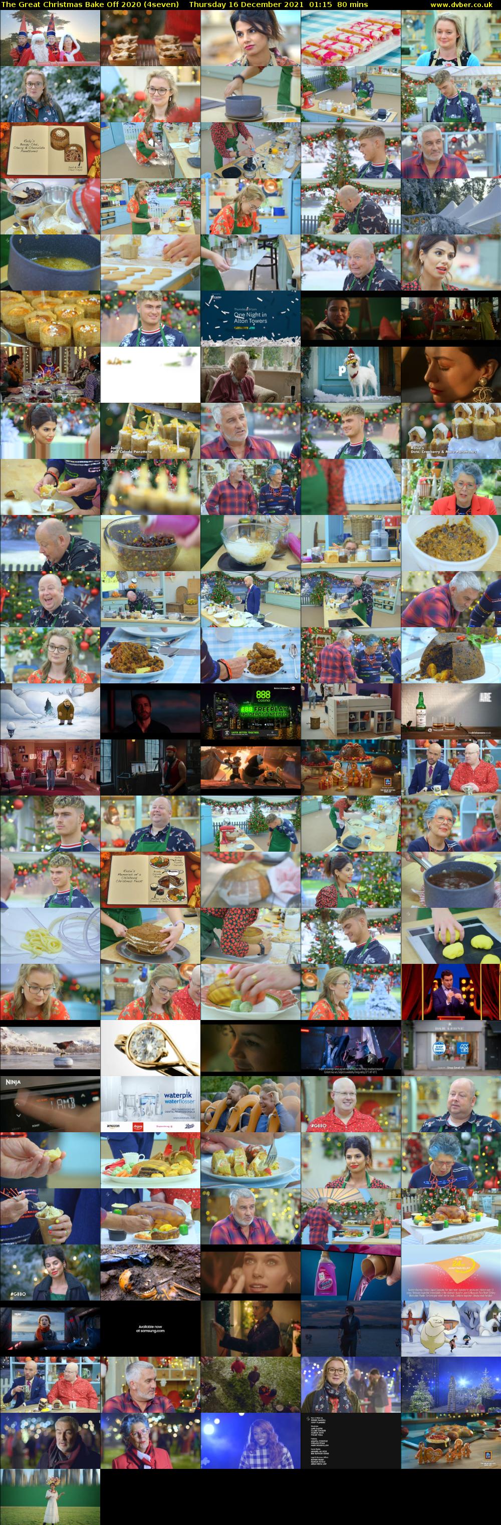The Great Christmas Bake Off 2020 (4seven) Thursday 16 December 2021 01:15 - 02:35