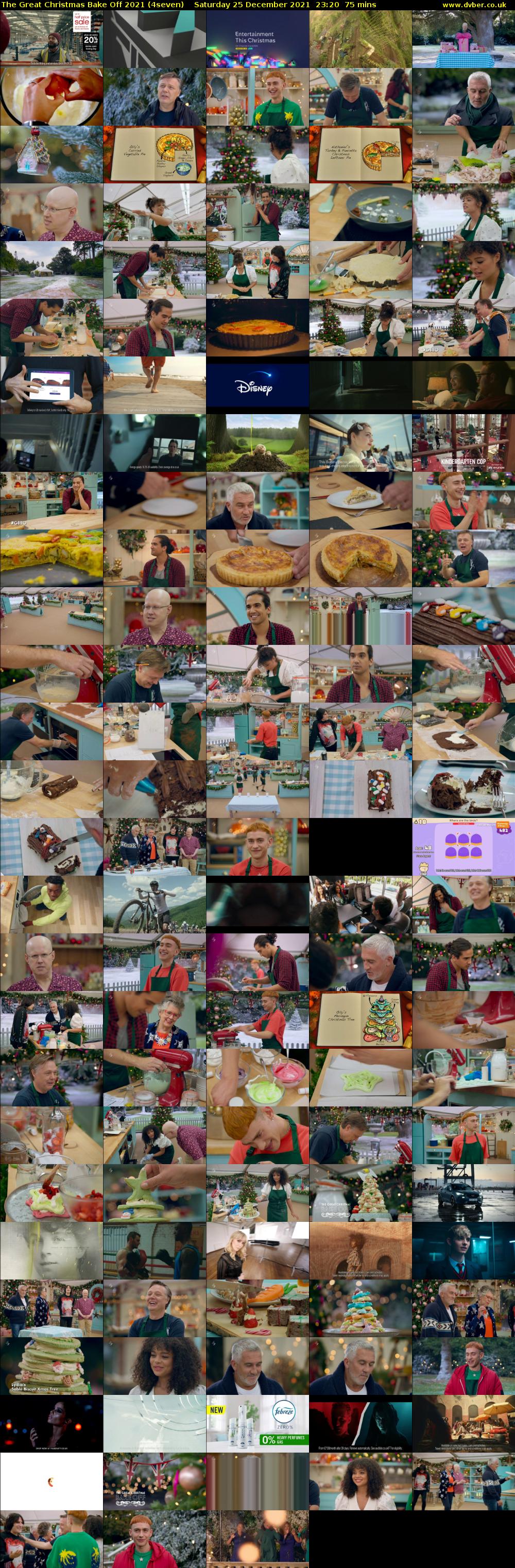 The Great Christmas Bake Off 2021 (4seven) Saturday 25 December 2021 23:20 - 00:35
