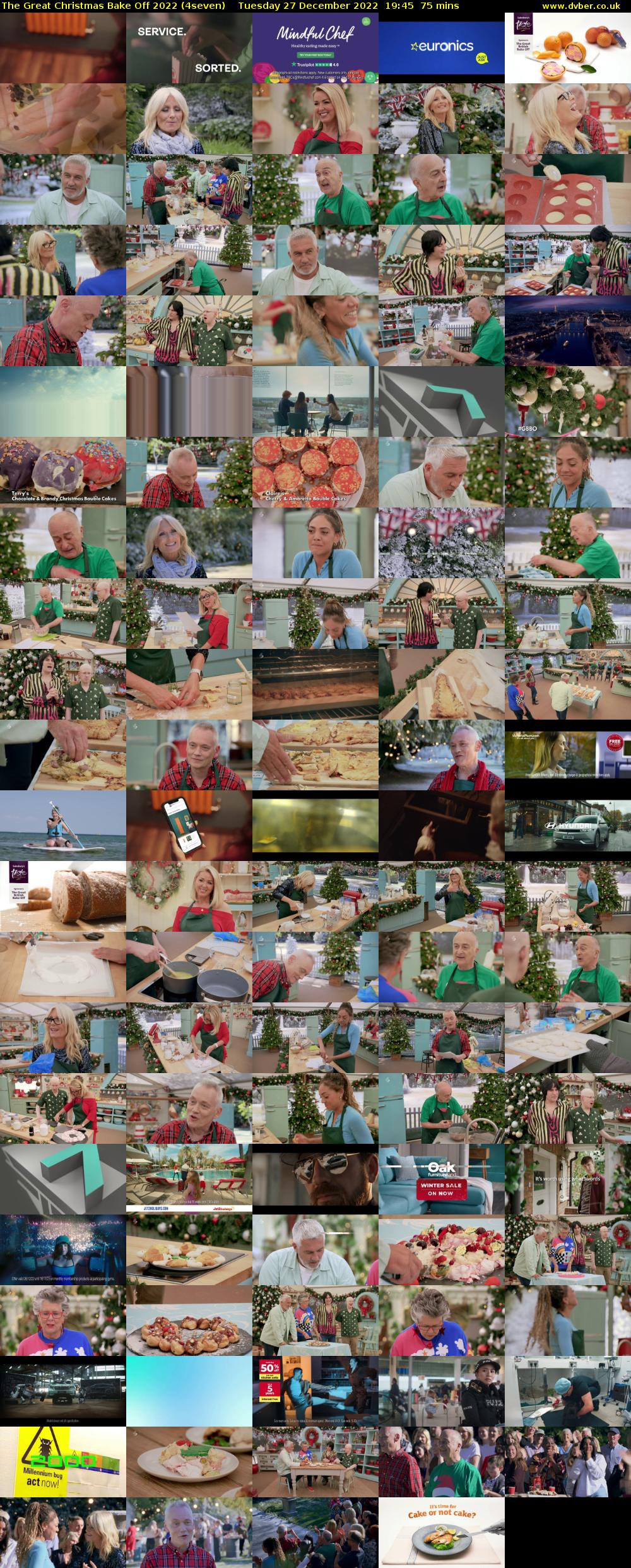 The Great Christmas Bake Off 2022 (4seven) Tuesday 27 December 2022 19:45 - 21:00
