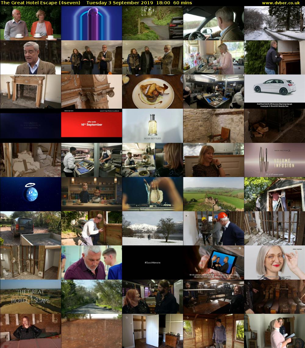The Great Hotel Escape (4seven) Tuesday 3 September 2019 18:00 - 19:00
