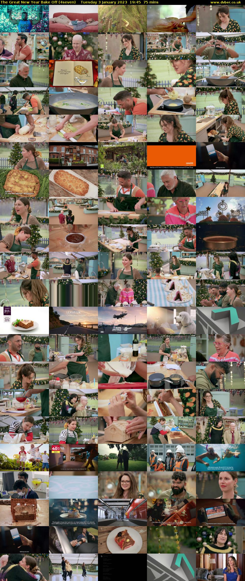 The Great New Year Bake Off (4seven) Tuesday 3 January 2023 19:45 - 21:00