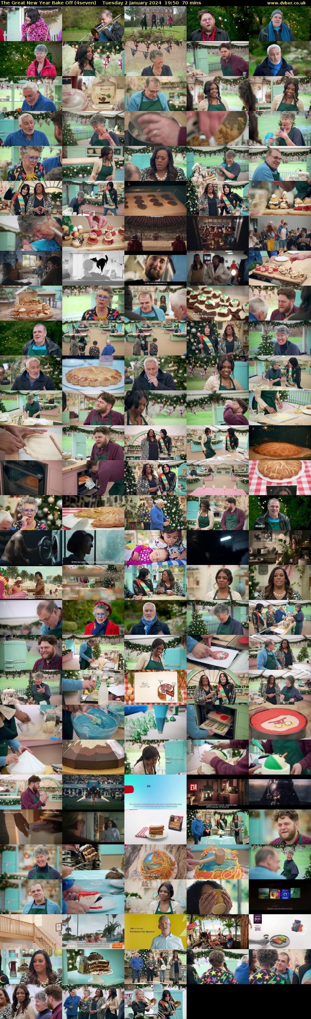 The Great New Year Bake Off (4seven) Tuesday 2 January 2024 19:50 - 21:00