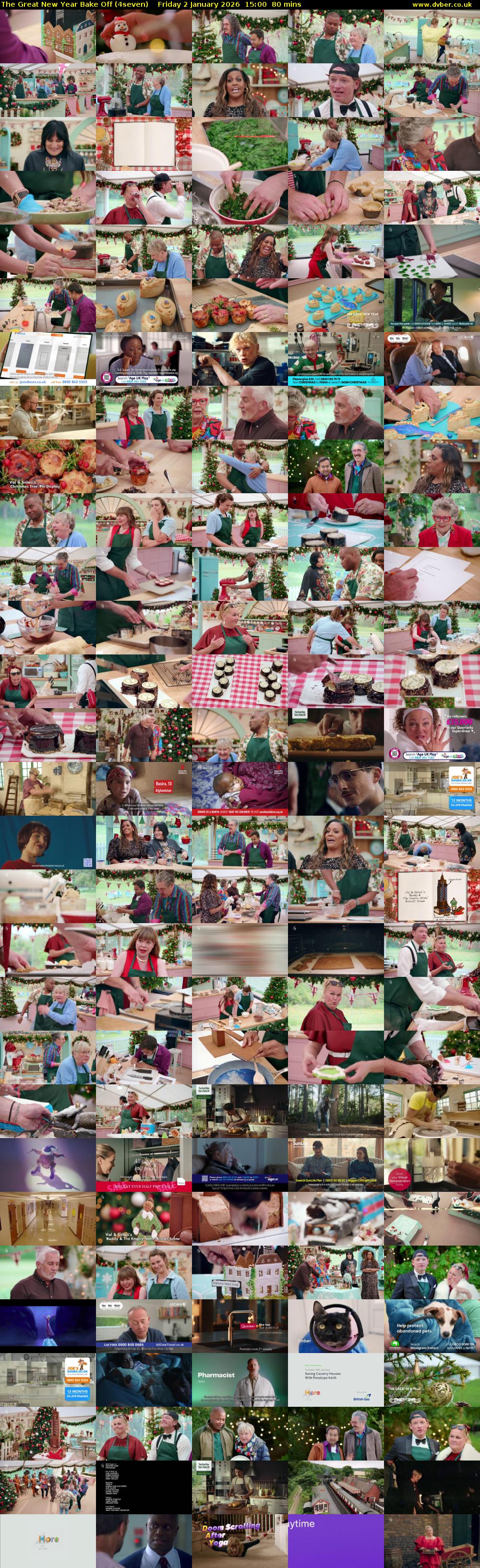 The Great New Year Bake Off (4seven) Friday 2 January 2026 15:00 - 16:20