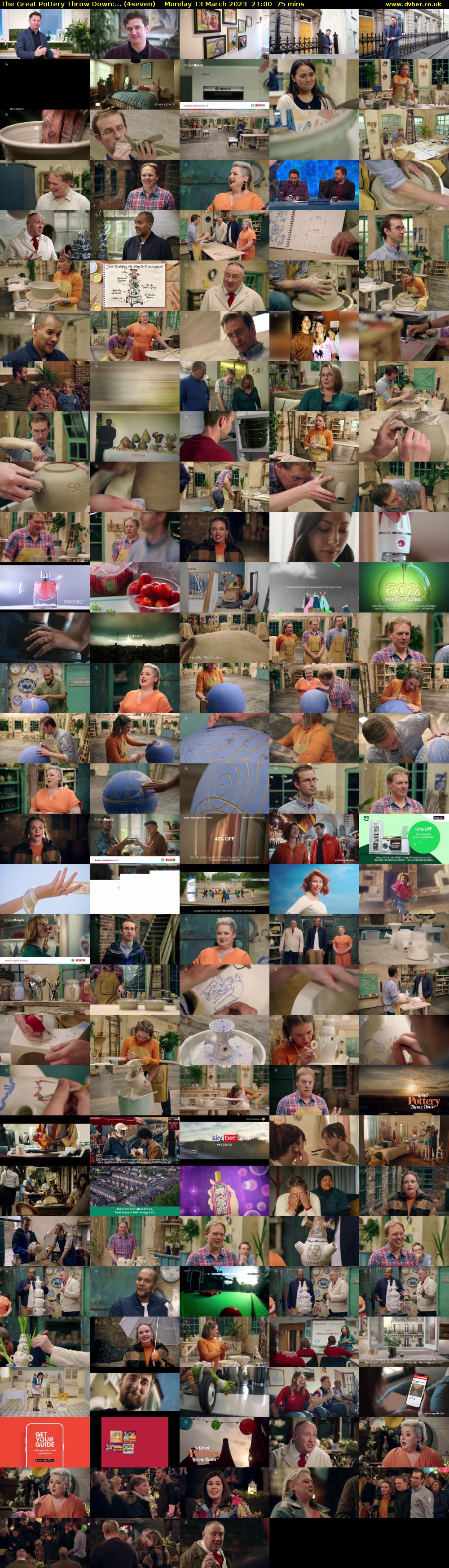 The Great Pottery Throw Down:... (4seven) Monday 13 March 2023 21:00 - 22:15