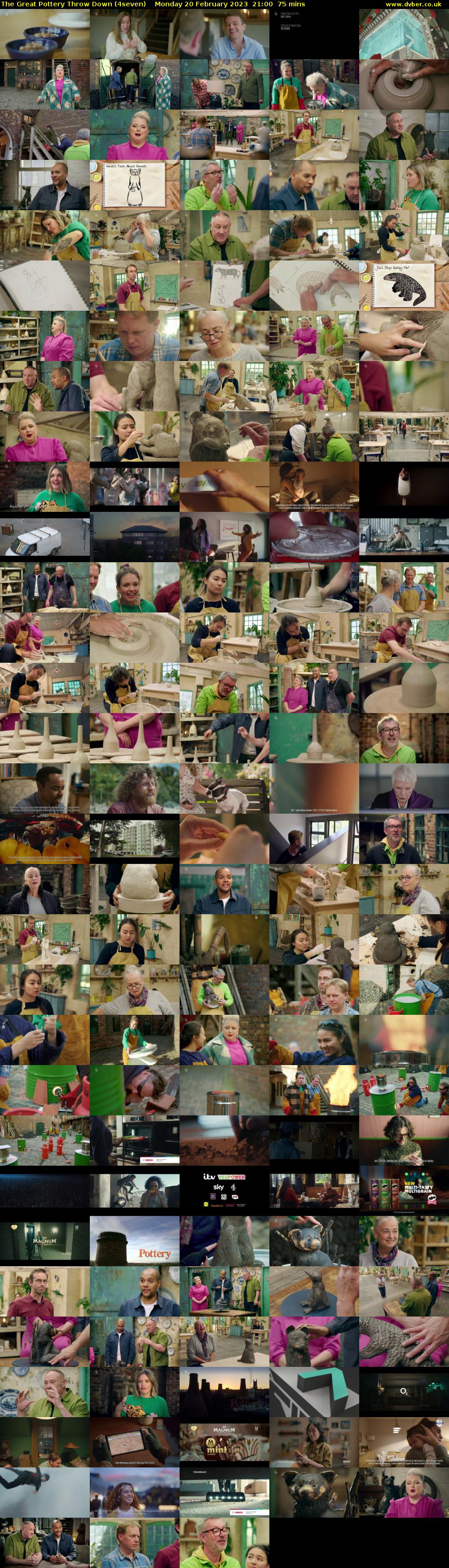 The Great Pottery Throw Down (4seven) Monday 20 February 2023 21:00 - 22:15