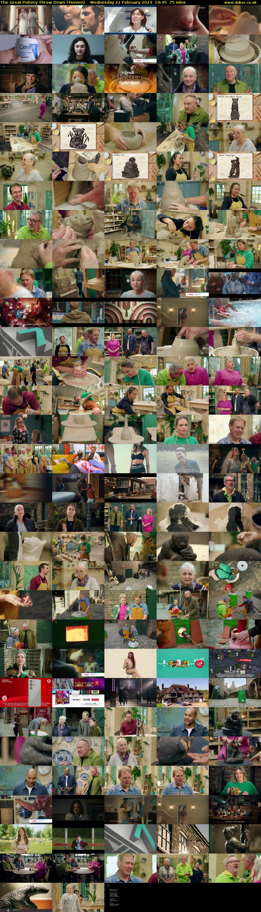 The Great Pottery Throw Down (4seven) Wednesday 22 February 2023 19:45 - 21:00
