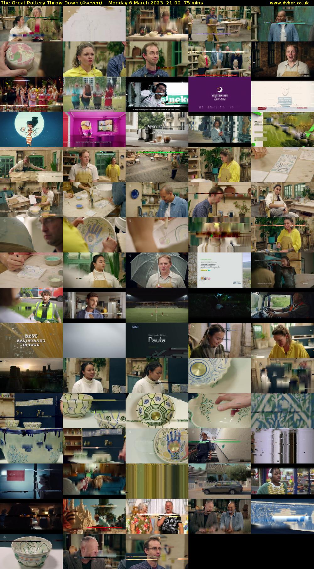 The Great Pottery Throw Down (4seven) Monday 6 March 2023 21:00 - 22:15