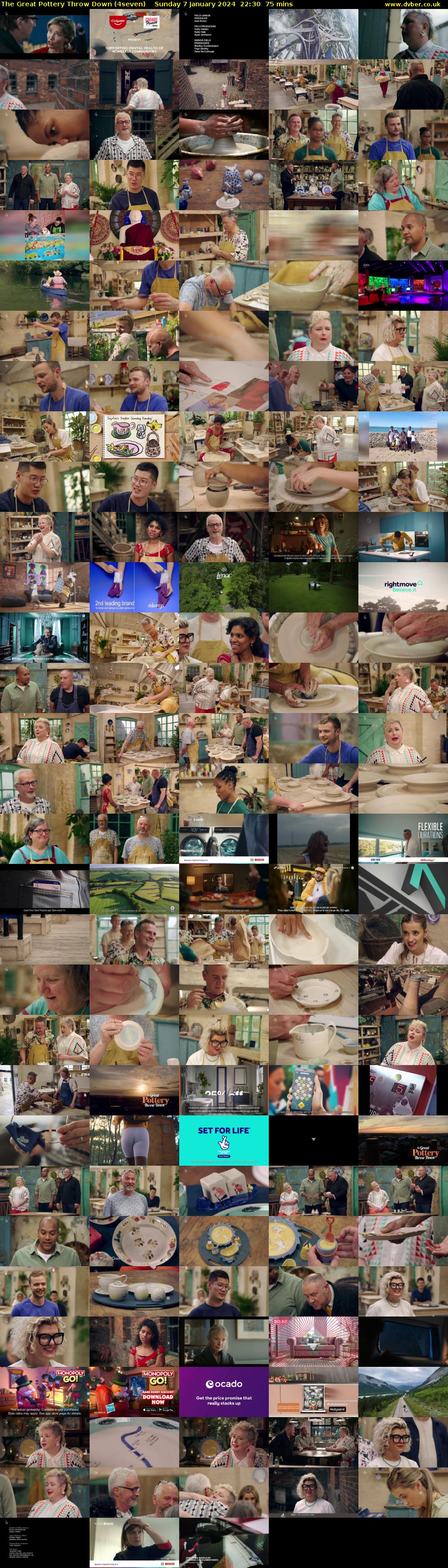 The Great Pottery Throw Down (4seven) Sunday 7 January 2024 22:30 - 23:45