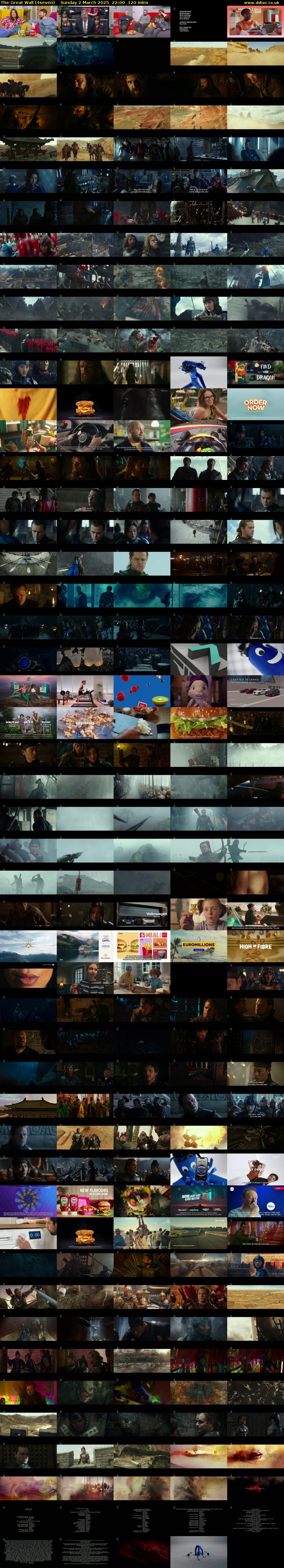 The Great Wall (4seven) Sunday 2 March 2025 22:00 - 00:00