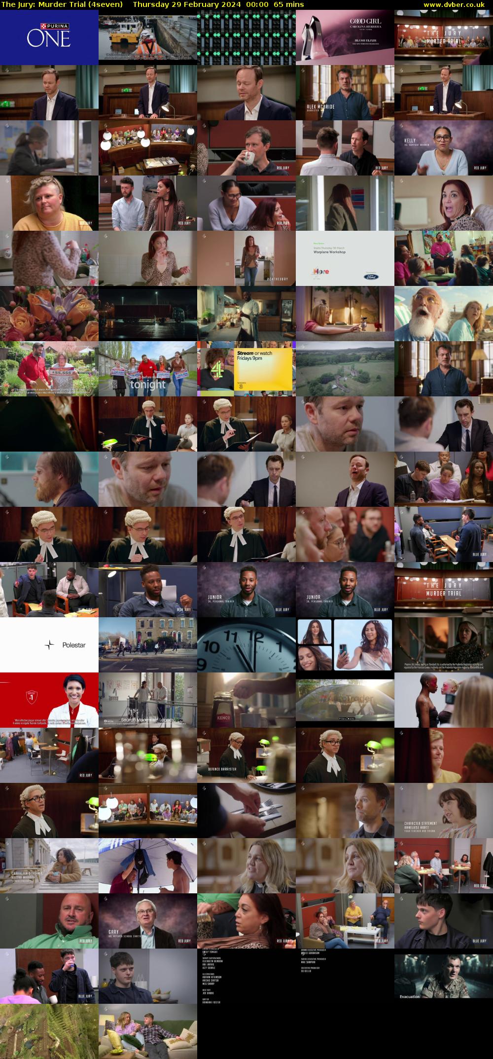 The Jury: Murder Trial (4seven) Thursday 29 February 2024 00:00 - 01:05