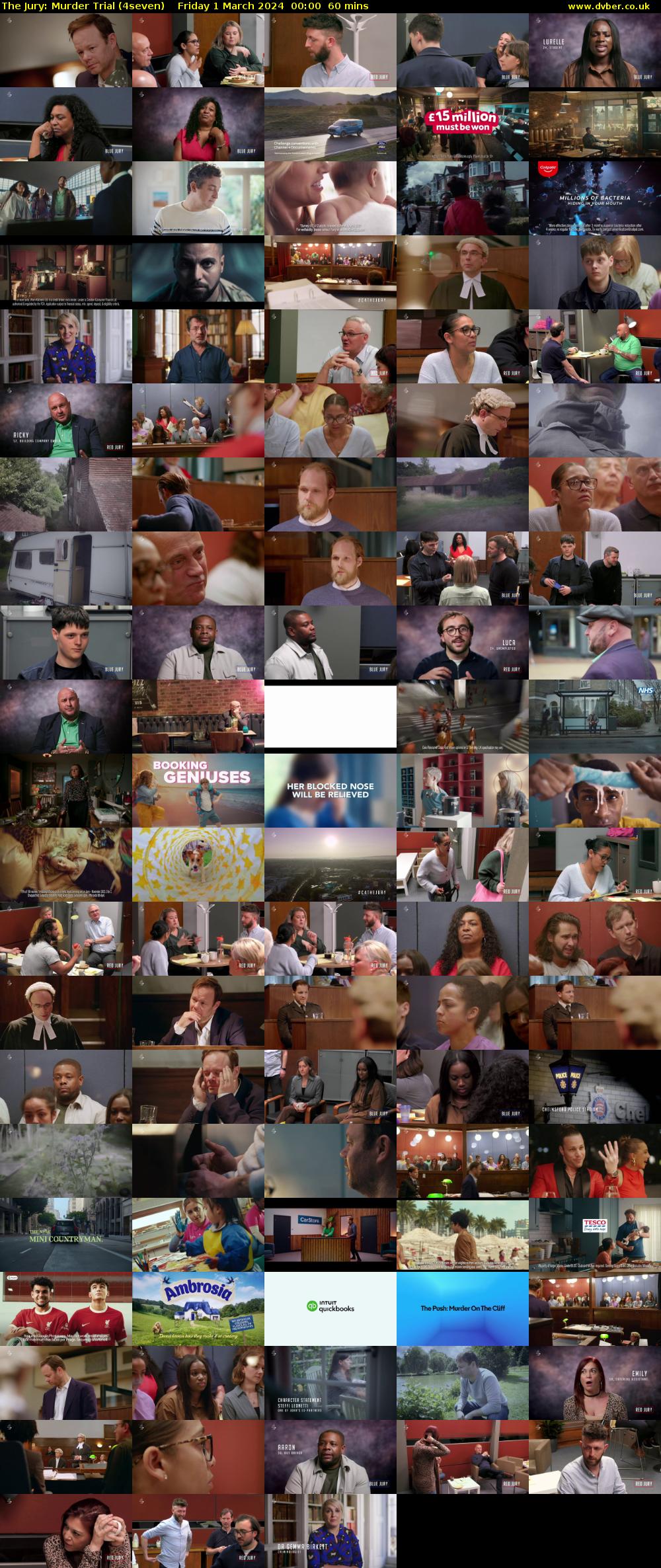 The Jury: Murder Trial (4seven) Friday 1 March 2024 00:00 - 01:00