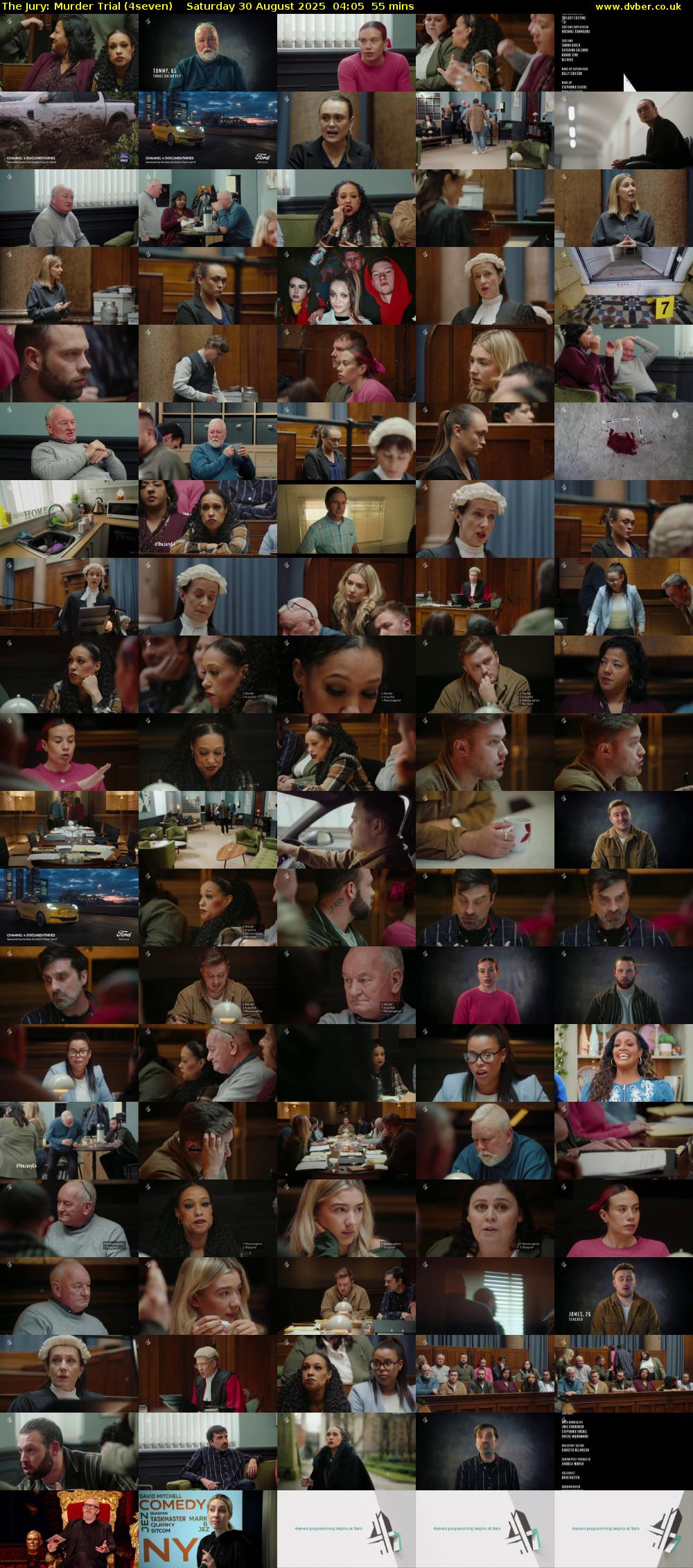 The Jury: Murder Trial (4seven) Saturday 30 August 2025 04:05 - 05:00