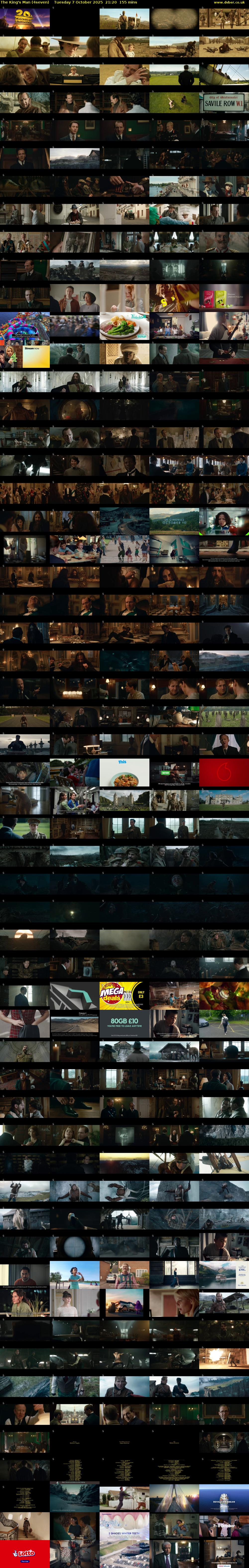 The King's Man (4seven) Tuesday 7 October 2025 21:20 - 23:55