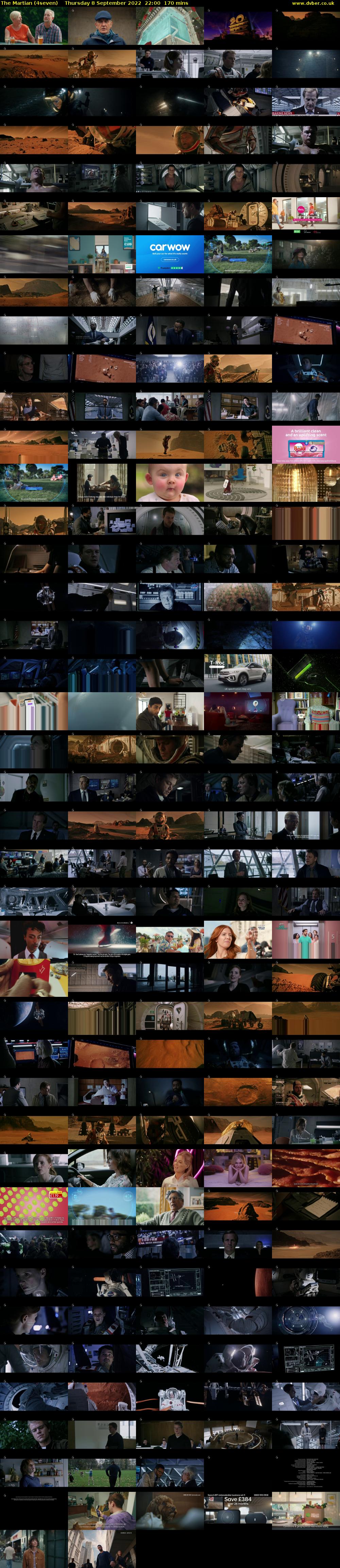 The Martian (4seven) Thursday 8 September 2022 22:00 - 00:50
