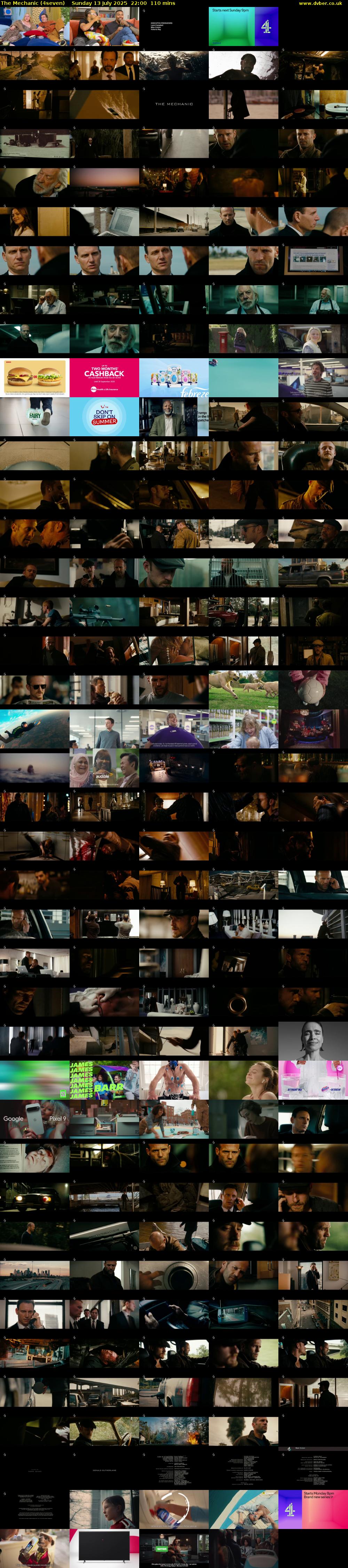 The Mechanic (4seven) Sunday 13 July 2025 22:00 - 23:50