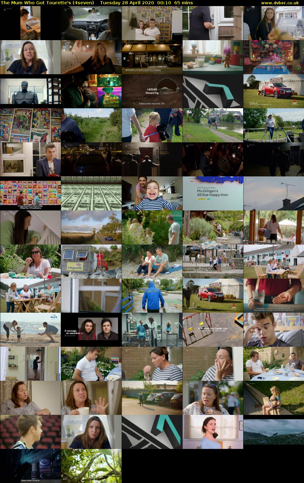 The Mum Who Got Tourette's (4seven) Tuesday 28 April 2020 00:10 - 01:15