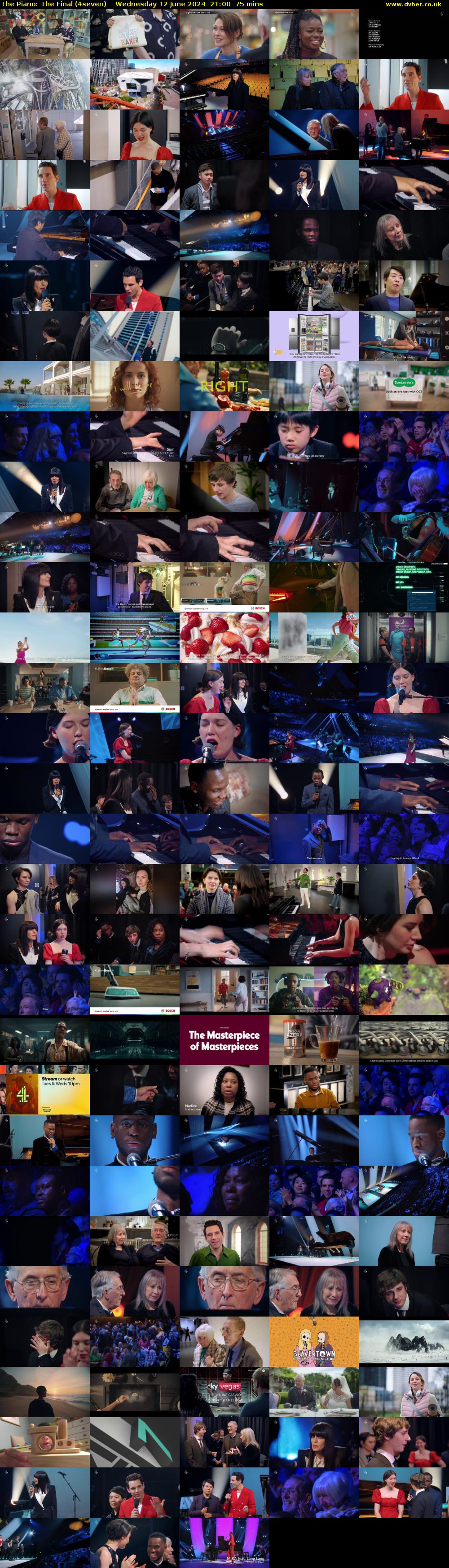 The Piano: The Final (4seven) Wednesday 12 June 2024 21:00 - 22:15
