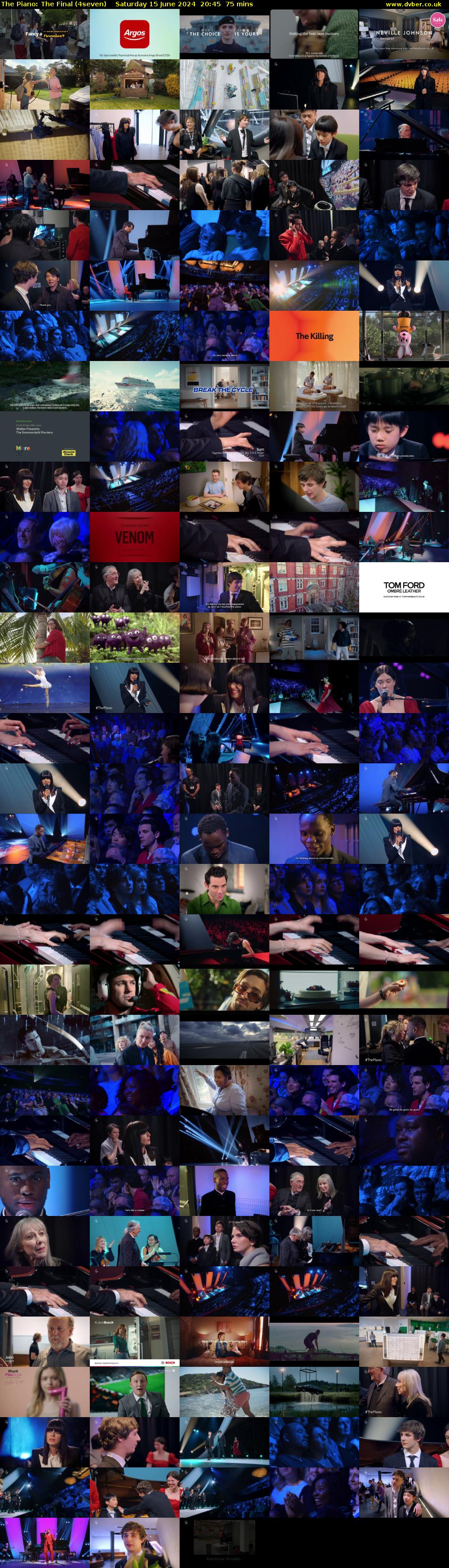 The Piano: The Final (4seven) Saturday 15 June 2024 20:45 - 22:00