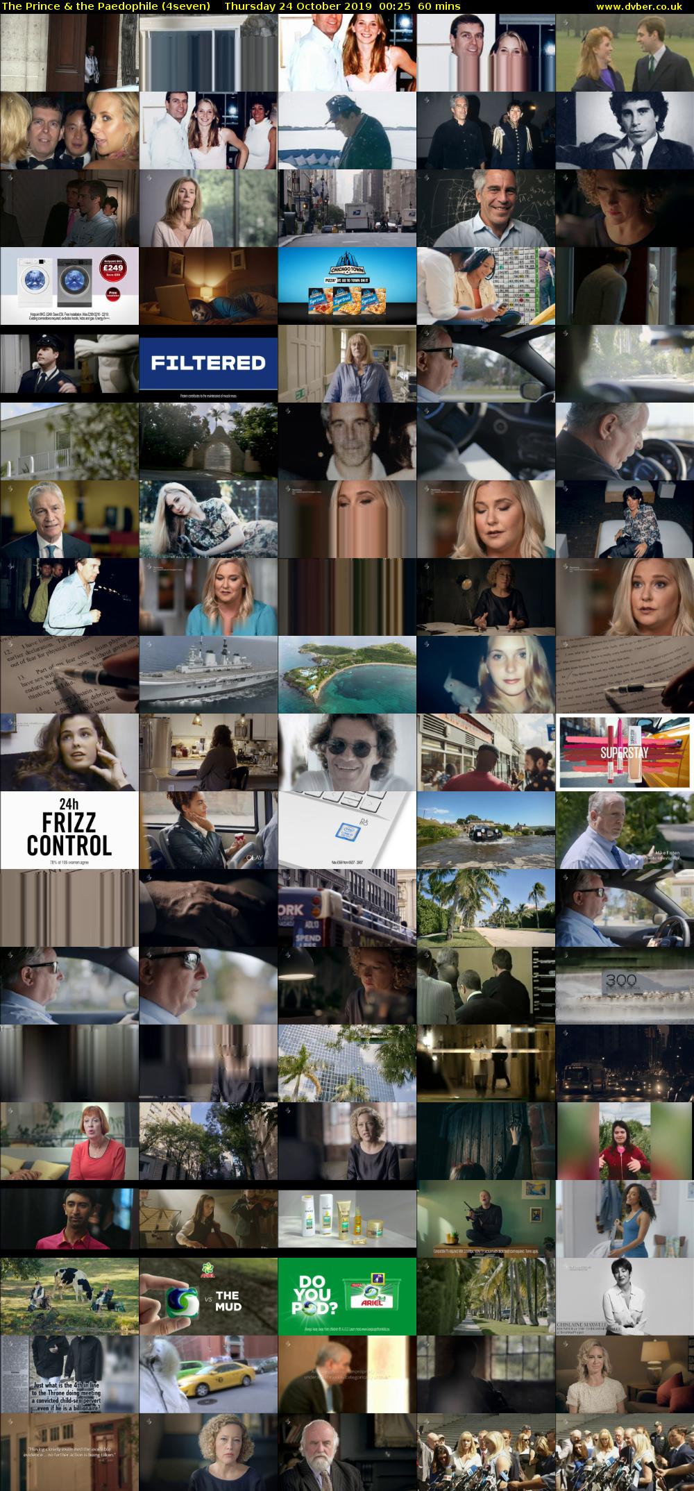 The Prince & the Paedophile (4seven) Thursday 24 October 2019 00:25 - 01:25
