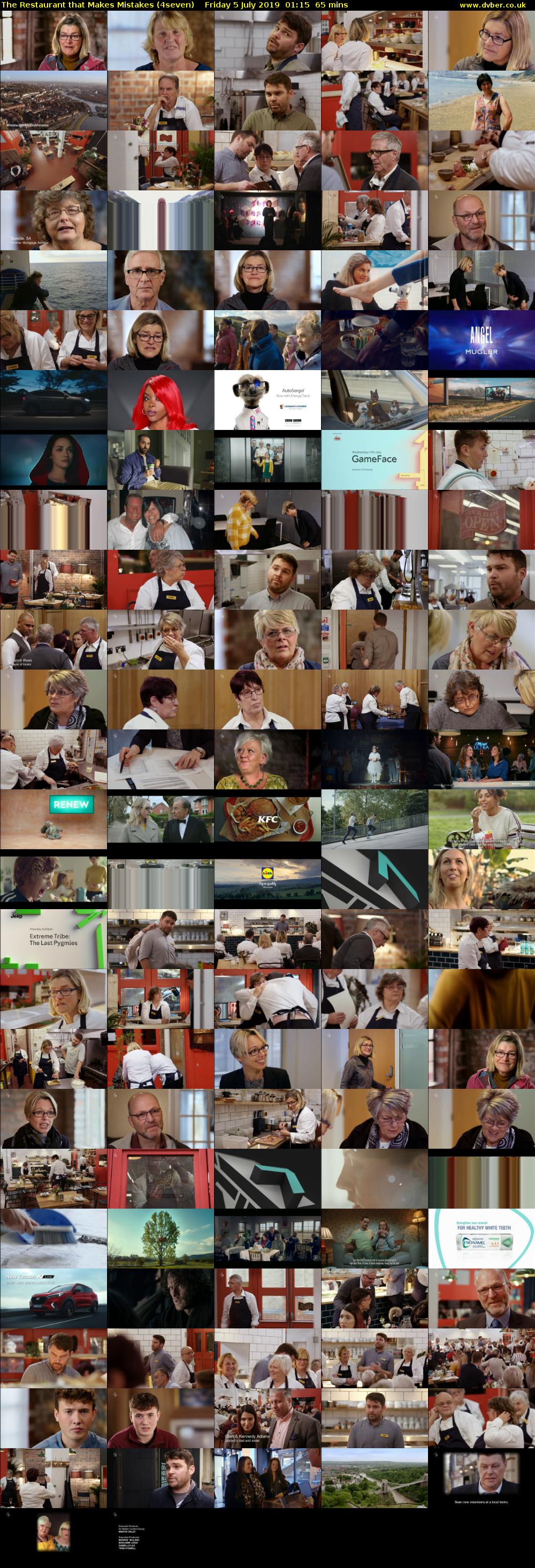 The Restaurant That Makes Mistakes (4seven) Friday 5 July 2019 01:15 - 02:20