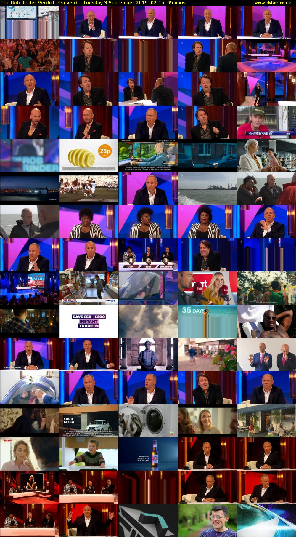 The Rob Rinder Verdict (4seven) Tuesday 3 September 2019 02:15 - 03:20