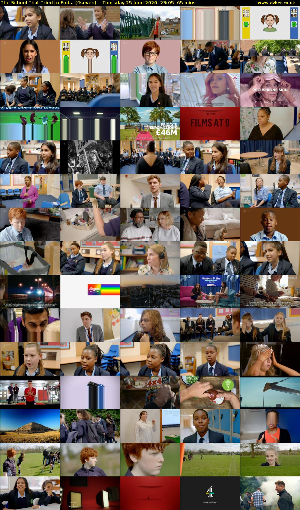 The School That Tried to End... (4seven) Thursday 25 June 2020 23:05 - 00:10