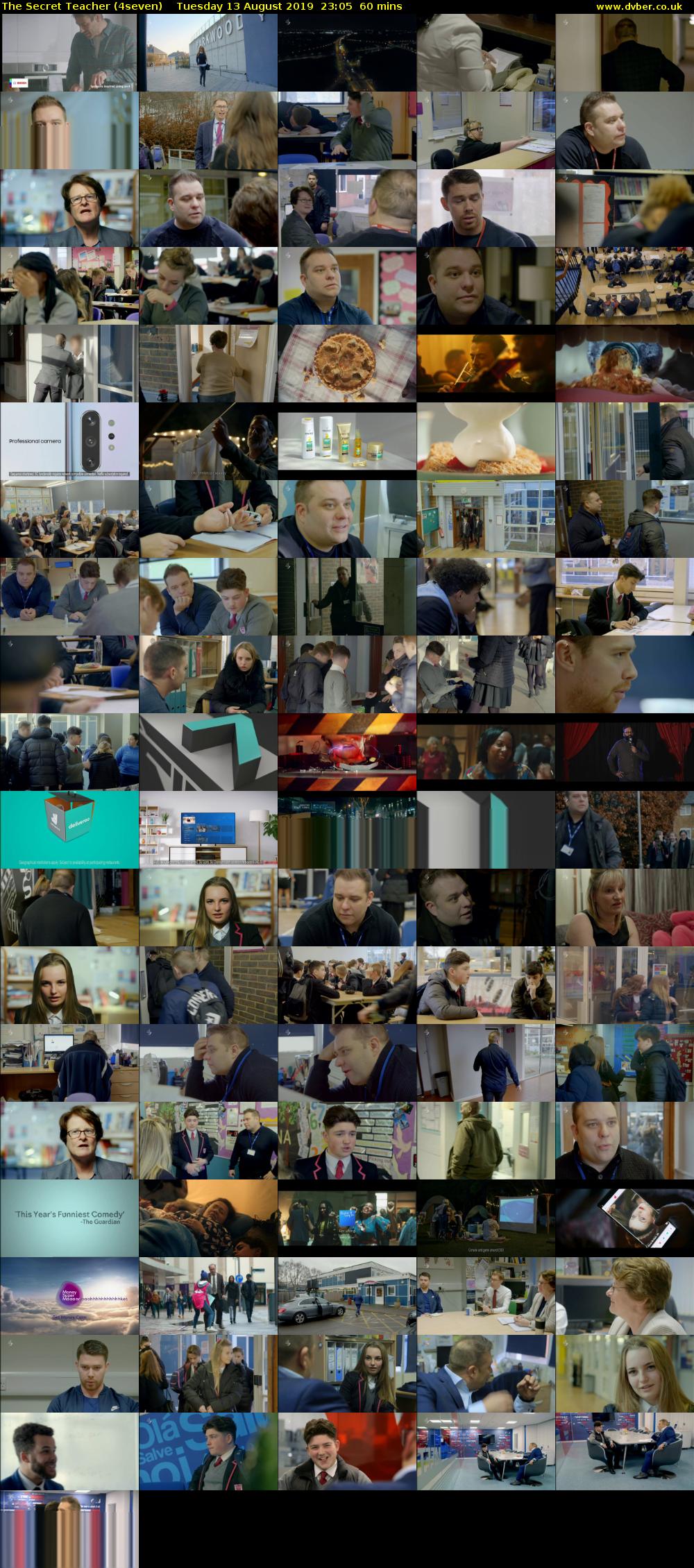 The Secret Teacher (4seven) Tuesday 13 August 2019 23:05 - 00:05