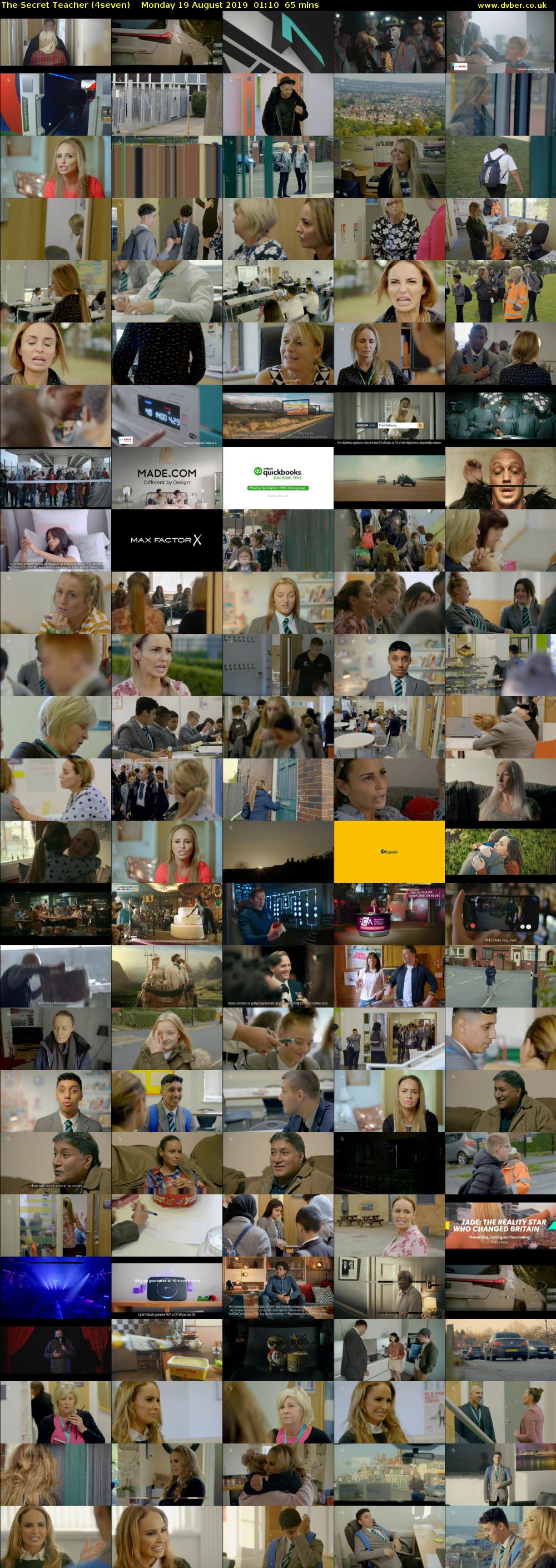 The Secret Teacher (4seven) Monday 19 August 2019 01:10 - 02:15