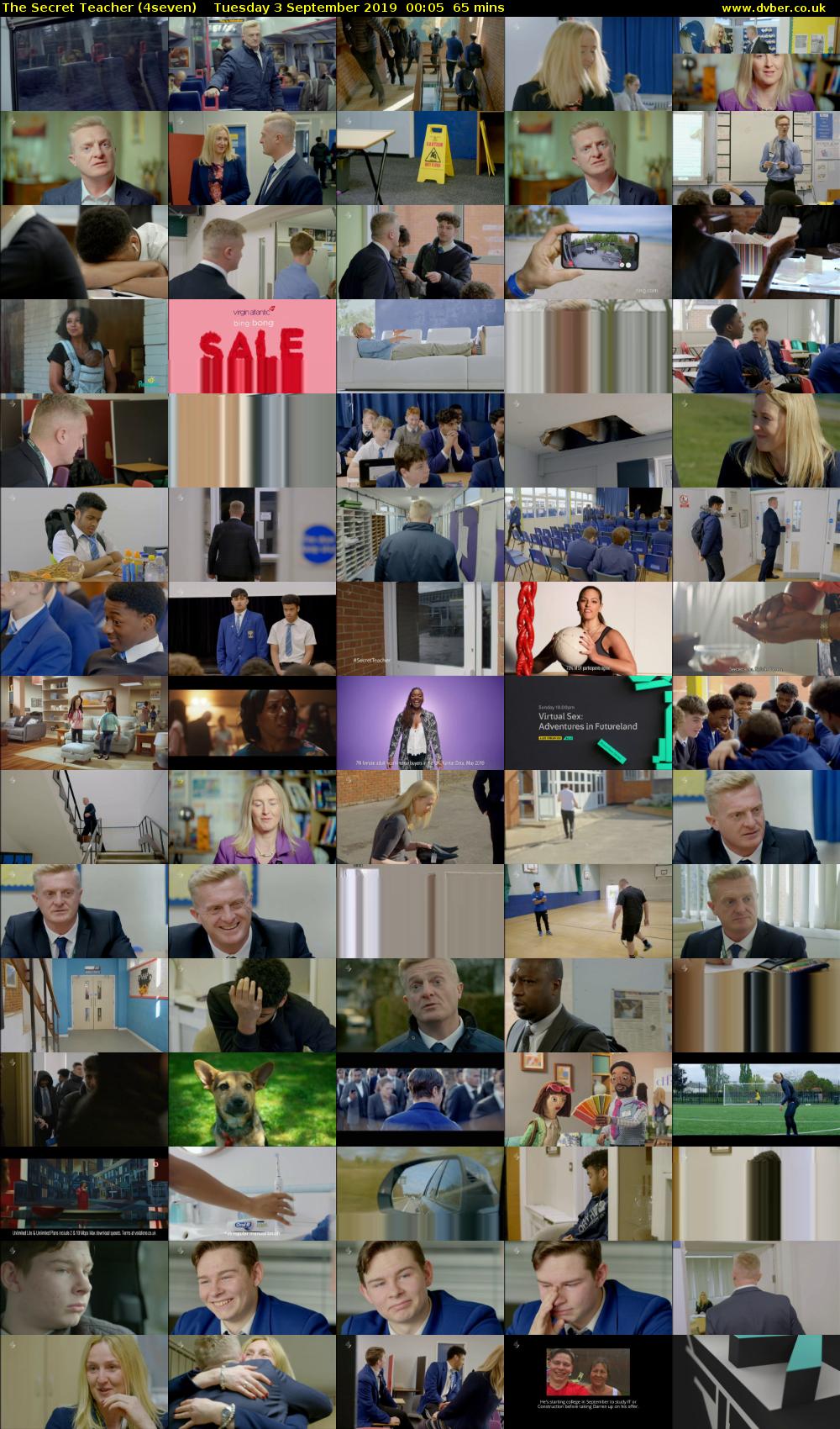 The Secret Teacher (4seven) Tuesday 3 September 2019 00:05 - 01:10