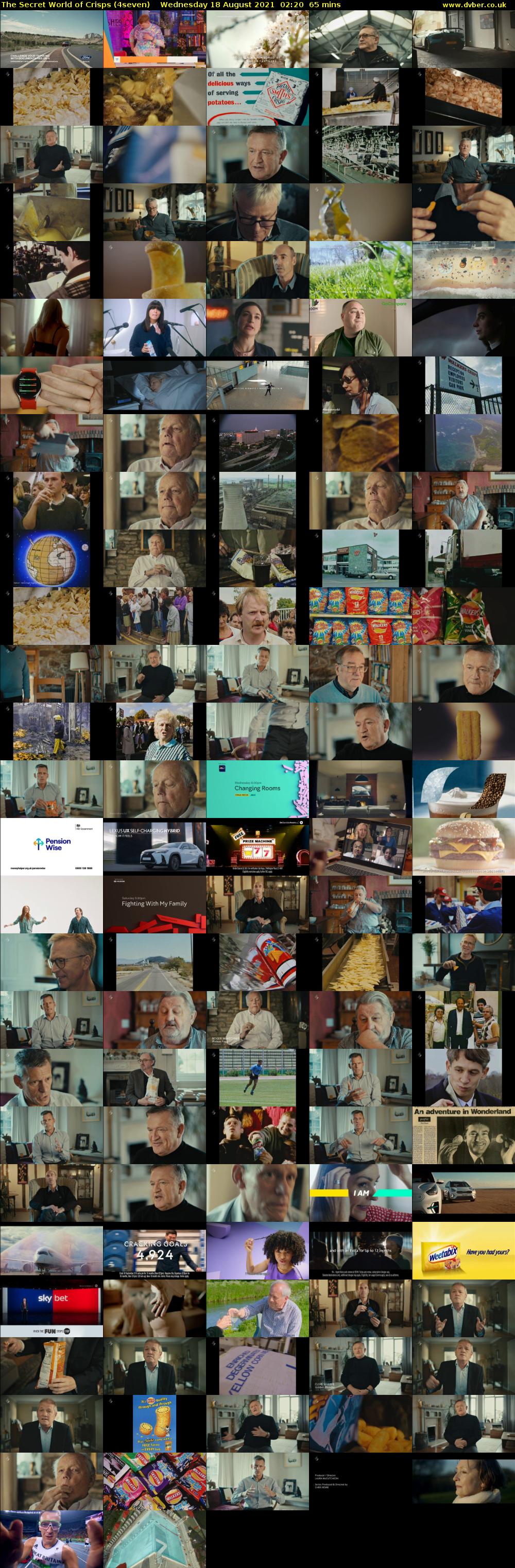 The Secret World of Crisps (4seven) Wednesday 18 August 2021 02:20 - 03:25
