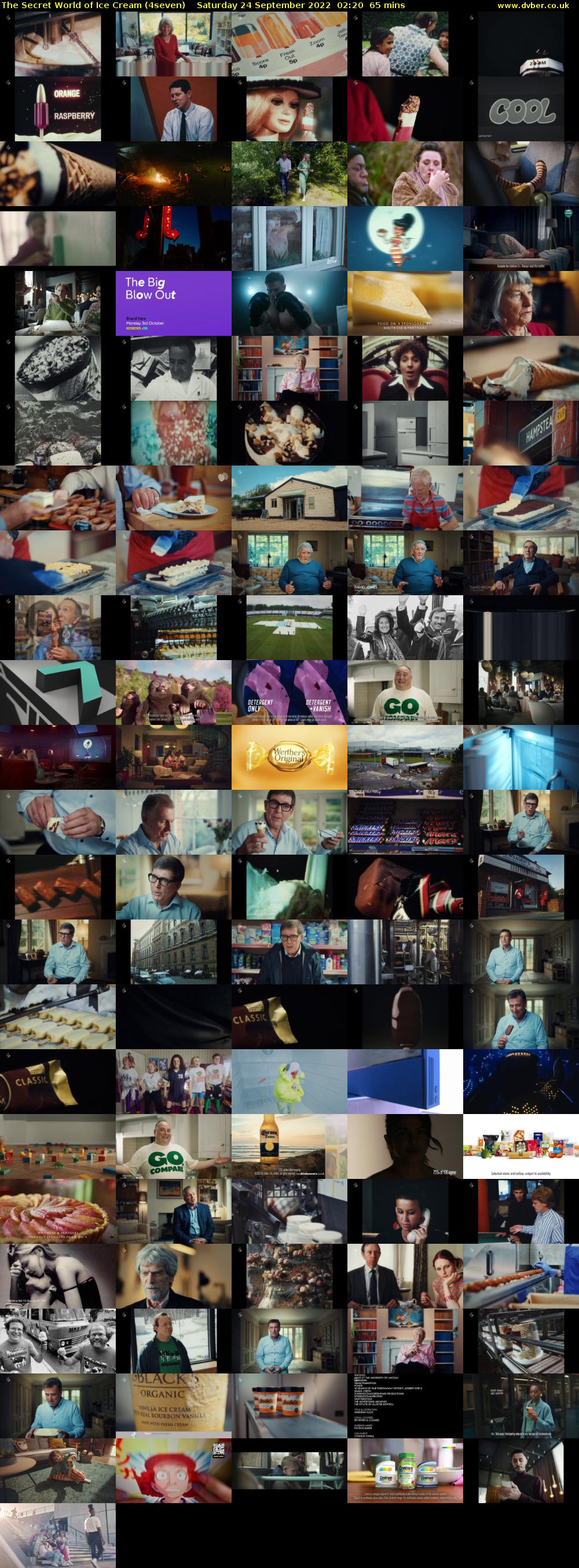 The Secret World of Ice Cream (4seven) Saturday 24 September 2022 02:20 - 03:25