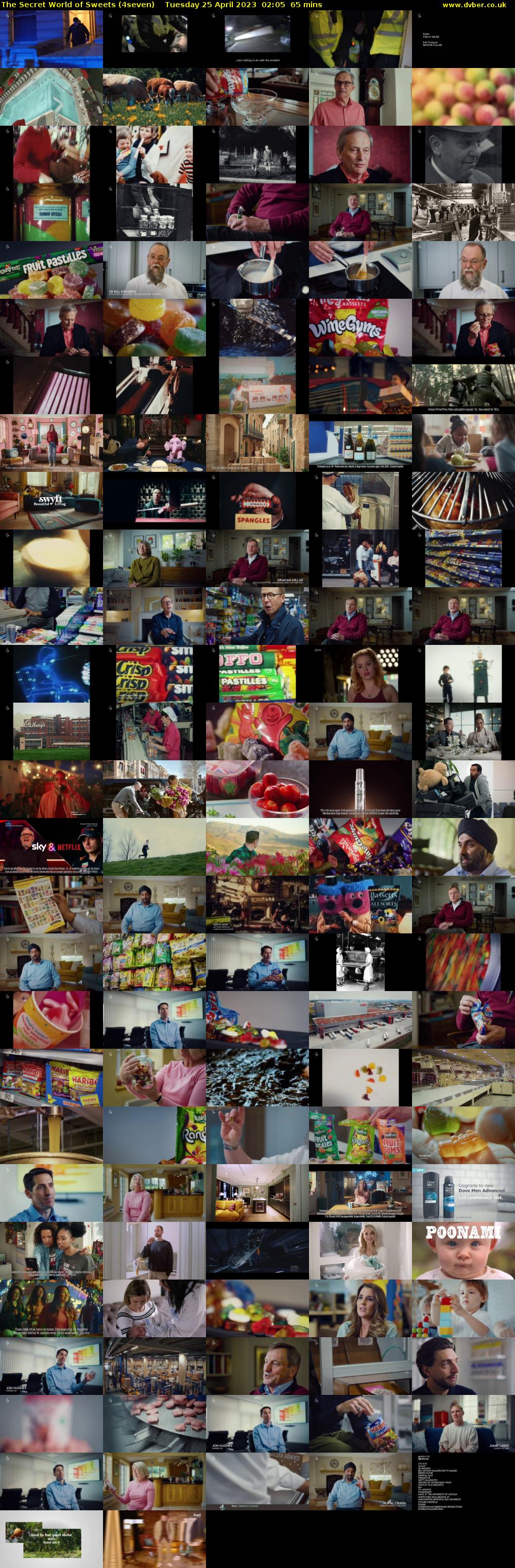 The Secret World of Sweets (4seven) Tuesday 25 April 2023 02:05 - 03:10