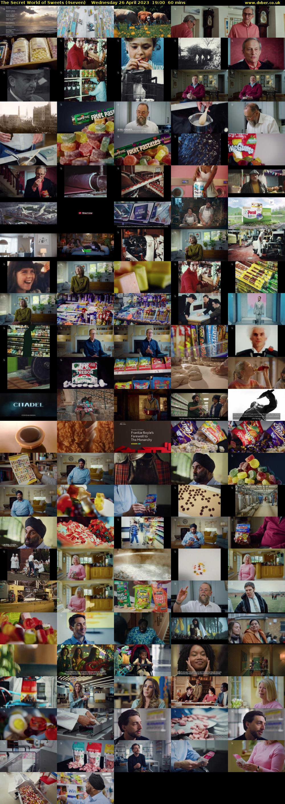 The Secret World of Sweets (4seven) Wednesday 26 April 2023 19:00 - 20:00