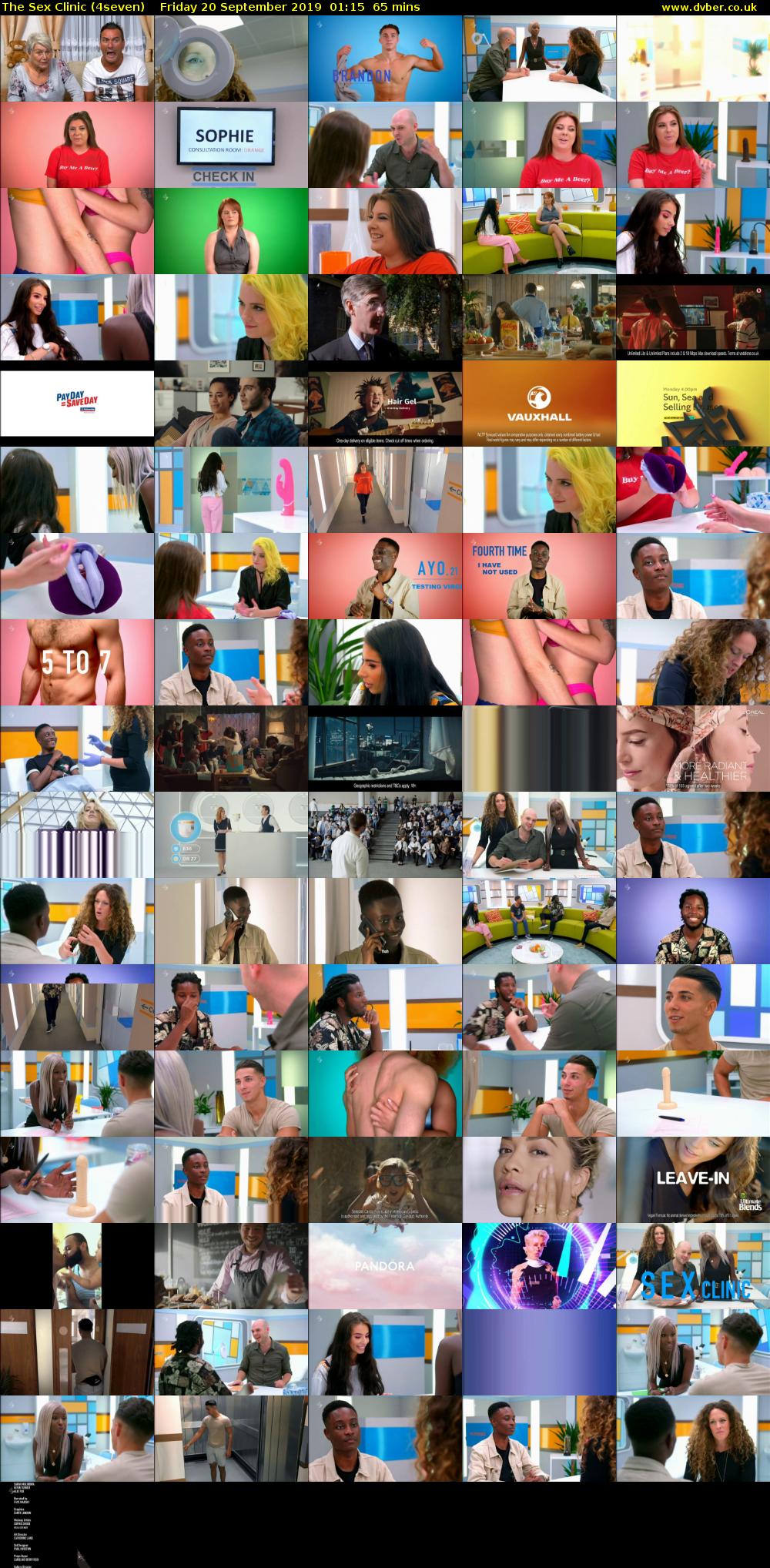 The Sex Clinic (4seven) Friday 20 September 2019 01:15 - 02:20