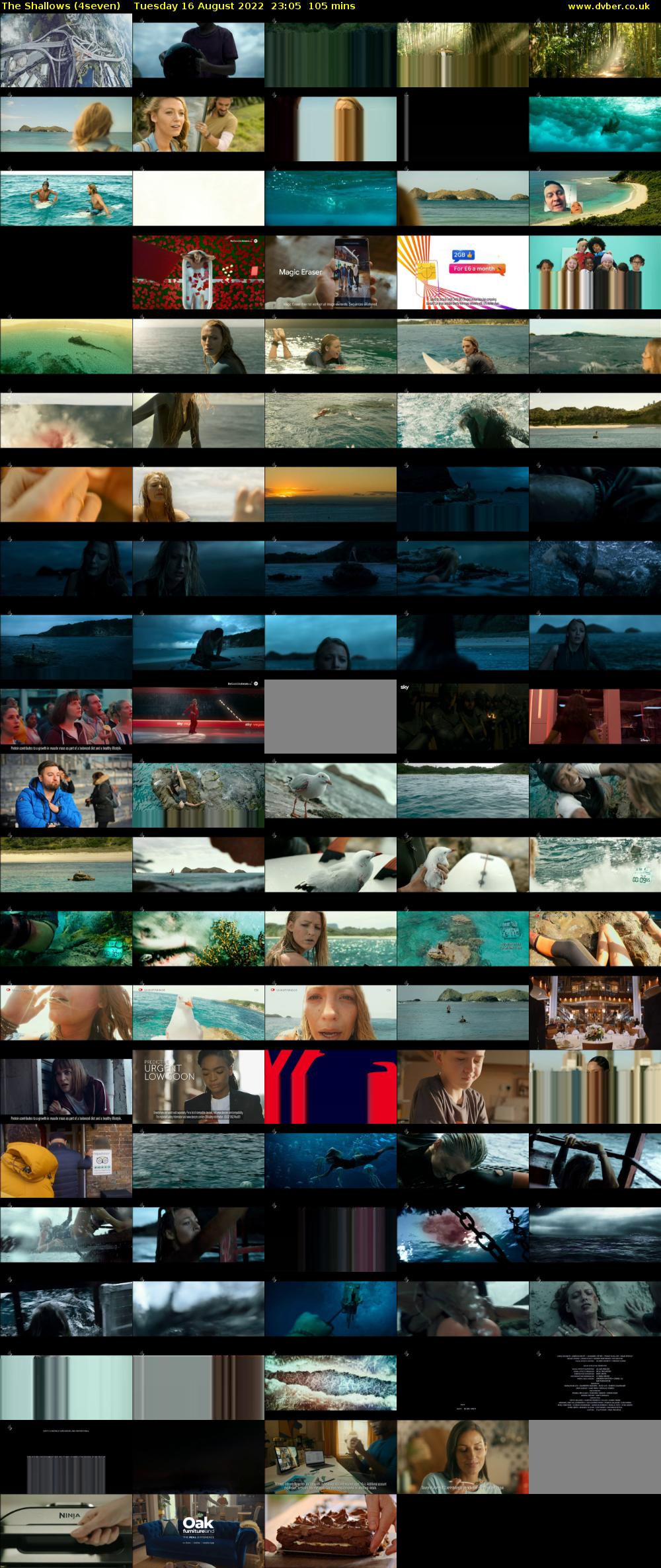 The Shallows (4seven) Tuesday 16 August 2022 23:05 - 00:50