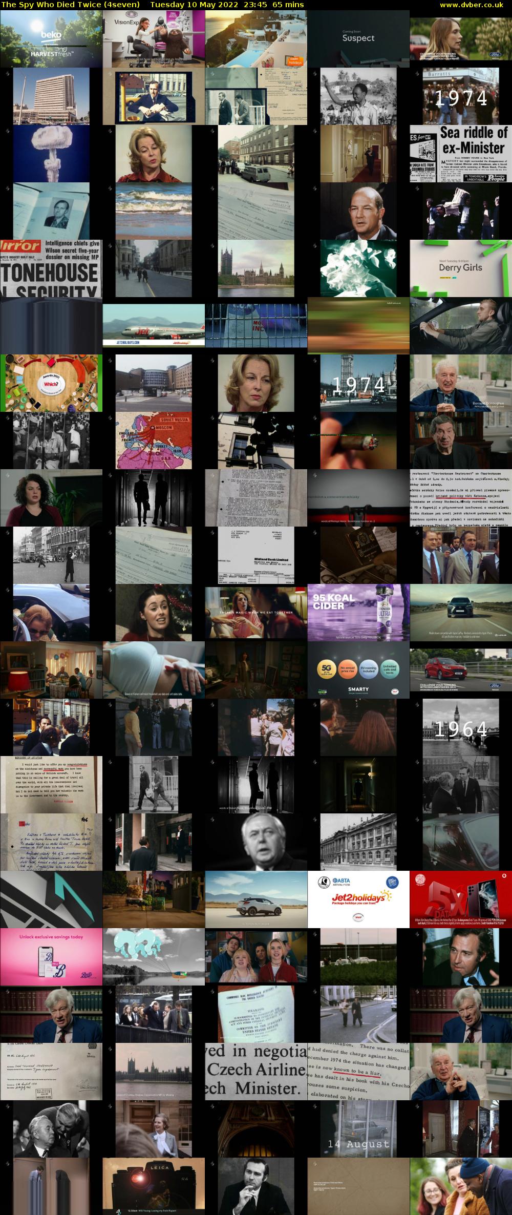 The Spy Who Died Twice (4seven) Tuesday 10 May 2022 23:45 - 00:50